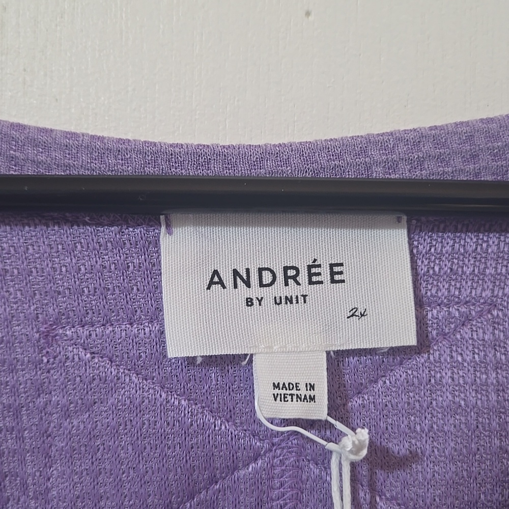 Andree By Unit  Purple Long Sleeve - Picture 2 of 3